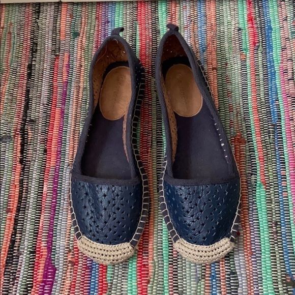 Corso Como navy slip ons
